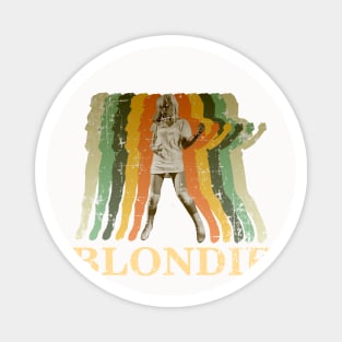 Blondie Fade Vintage Magnet